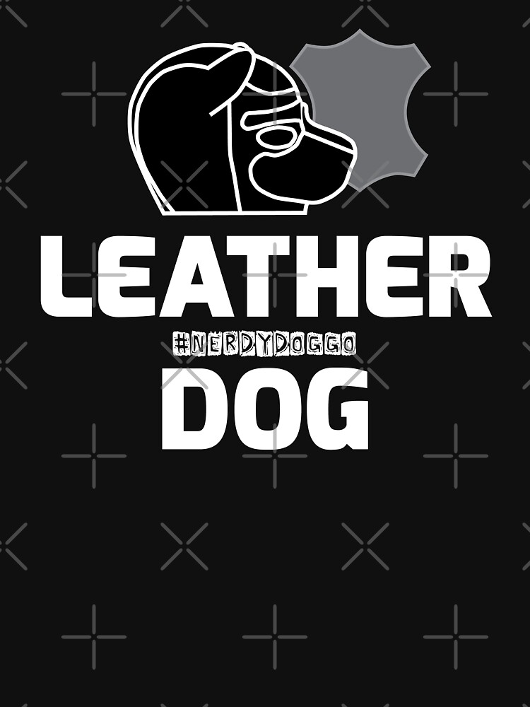 Nerdy Doggo Leather Dog by NerdyDoggo