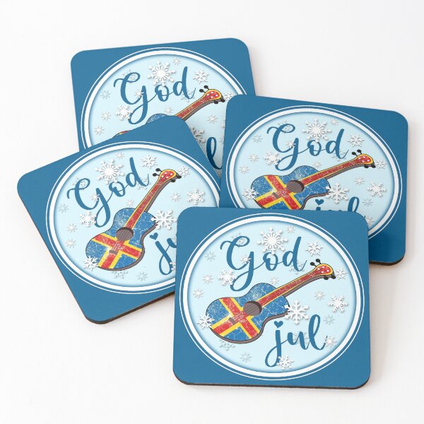 Item preview, God jul, Merry Christmas from Åland Islands designed and sold by DeliriousSteve.