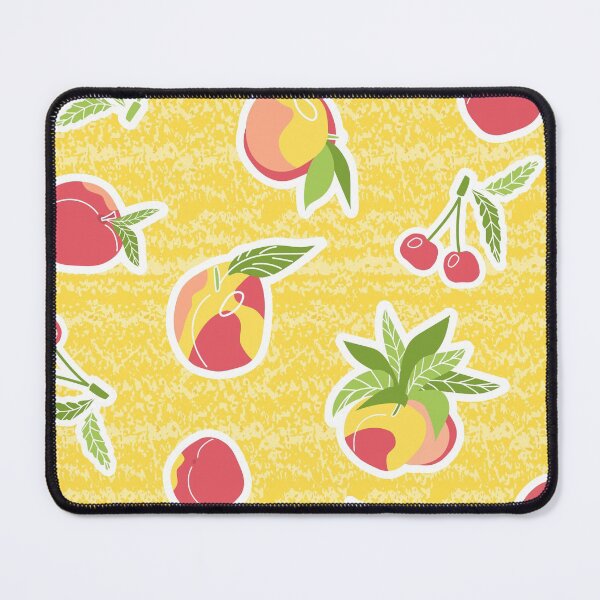 Item preview, Yellow Summer fruits, berries seamless pattern designed and sold by essskina.