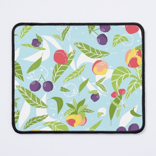 Item preview, Bright summer fruits and berries seamless pattern designed and sold by essskina.