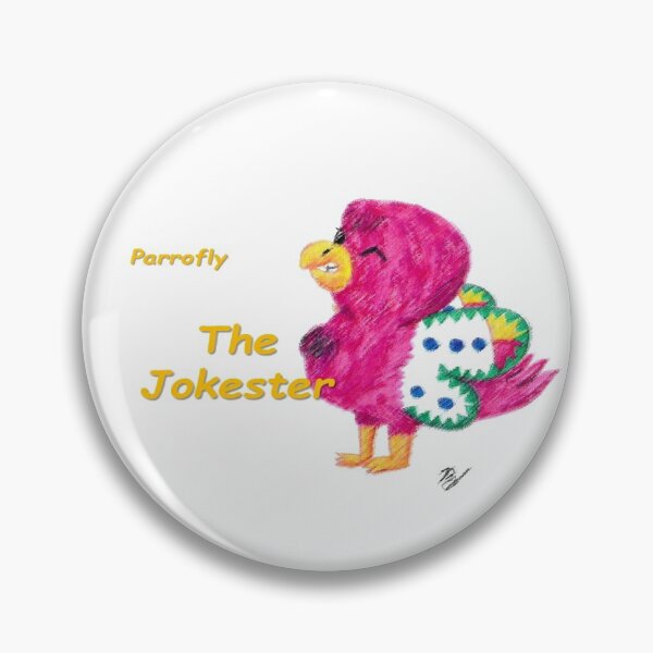 Item preview, Parrofly the Jokester designed and sold by KawaiiNMore.