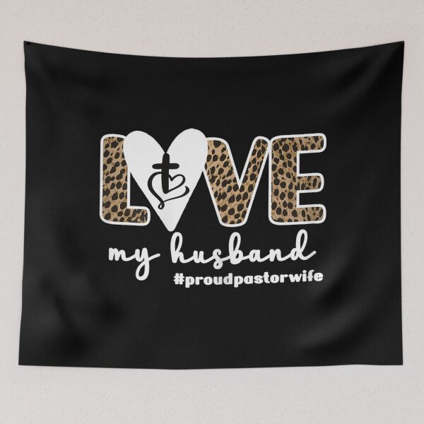 Item preview, Womens Proud Pastor Wife Love | Husband Pastor's Wife Church  designed and sold by BaldricShop.