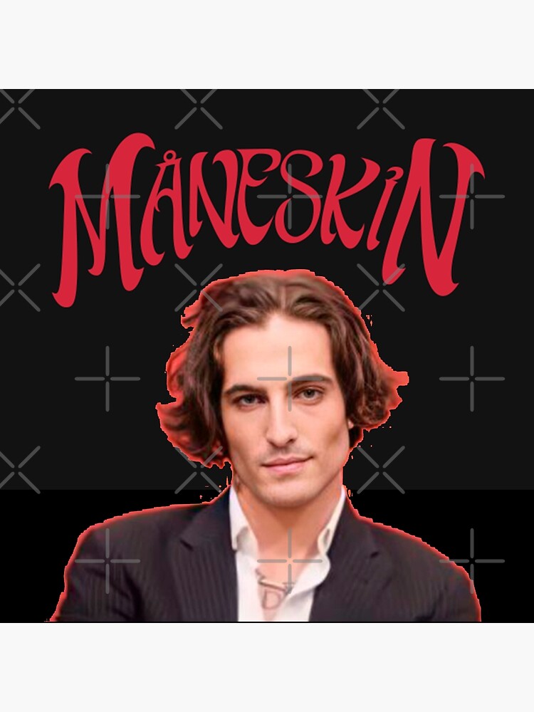 Damiano David Maneskin Poster For Sale By Gonzalezmoy6 Redbubble