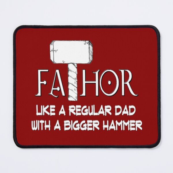 Item preview, Fa Thor - Like A Regular Dad With A Bigger Hammer designed and sold by JG0024.