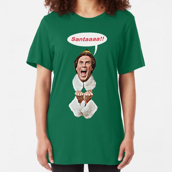 Santaaa!! Slim Fit T-Shirt