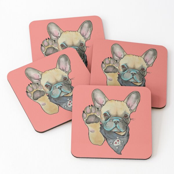 Item preview, High Five French Bulldog Fawn designed and sold by Noewi.
