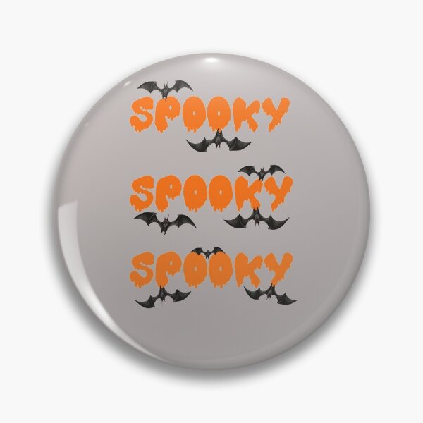 Item preview, Three Time Spooky Quote With Creepy Bats - Halloween designed and sold by TeesFashion.