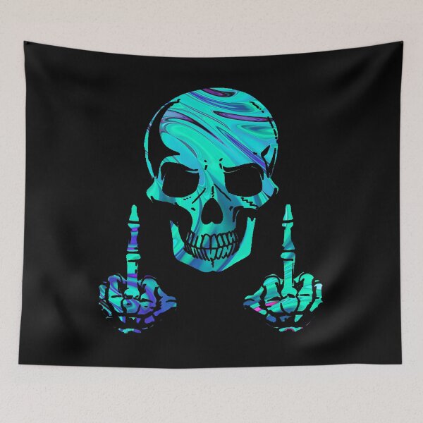 Item preview, Metallic Funny Skull designed and sold by freeArt10.