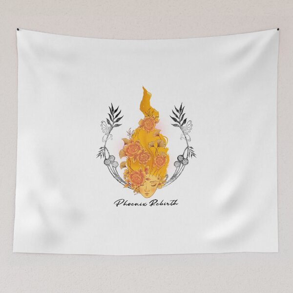 Item preview, Phoenix Rebirth - Flame (light) designed and sold by Quirkdom.