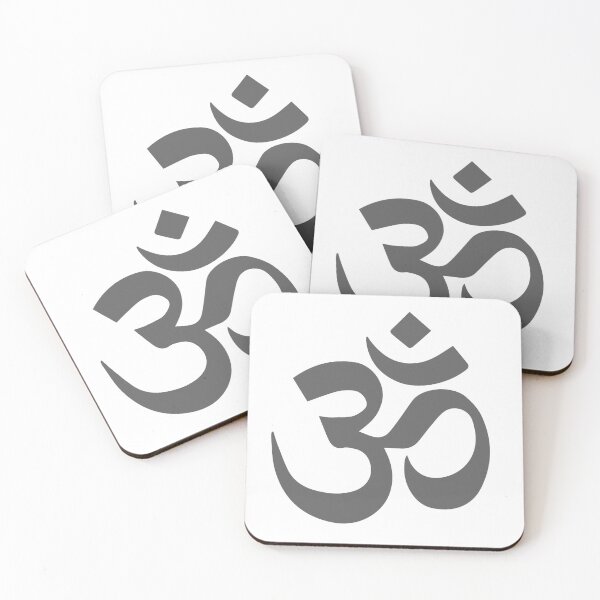 Item preview, Om symbol of Hinduism. Religious sign of buddhism. Aum symbol Isolated on white background. designed and sold by KsuWonder.