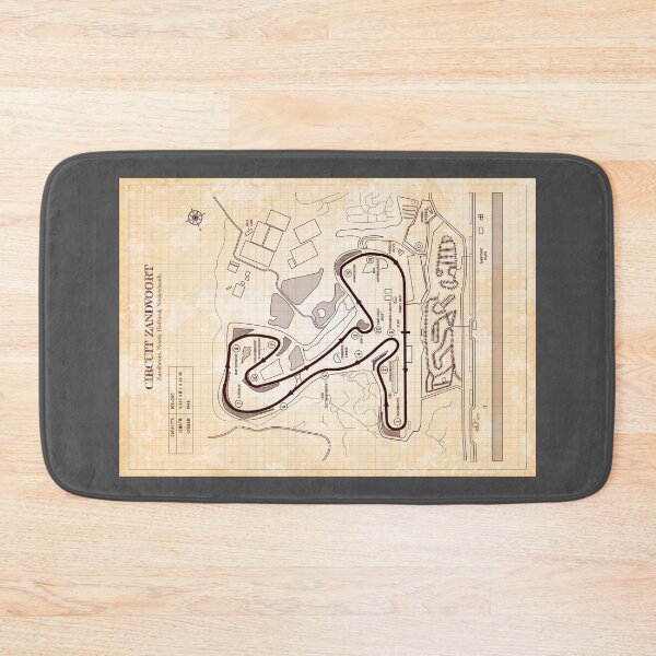 Item preview, Circuit Zandvoort (Old Blue Grid) designed and sold by BGALAXY.