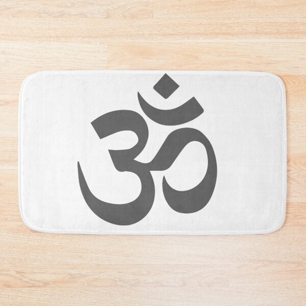 Item preview, Om symbol of Hinduism. Religious sign of buddhism. Aum symbol Isolated on white background. designed and sold by KsuWonder.