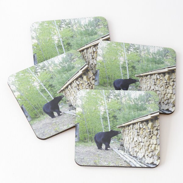Item preview, Black Bear visits the Cabin in Maine designed and sold by toolsmith.