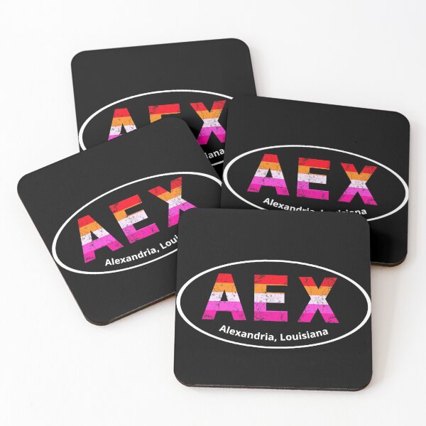Aperçu de l'œuvre Fierté lesbienne d'Alexandrie en Louisiane créée et vendue par ShowMePride.