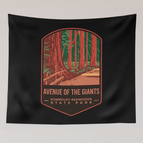 Item preview, Avenue of the Giants Redwoods State Park designed and sold by JordanHolmes.