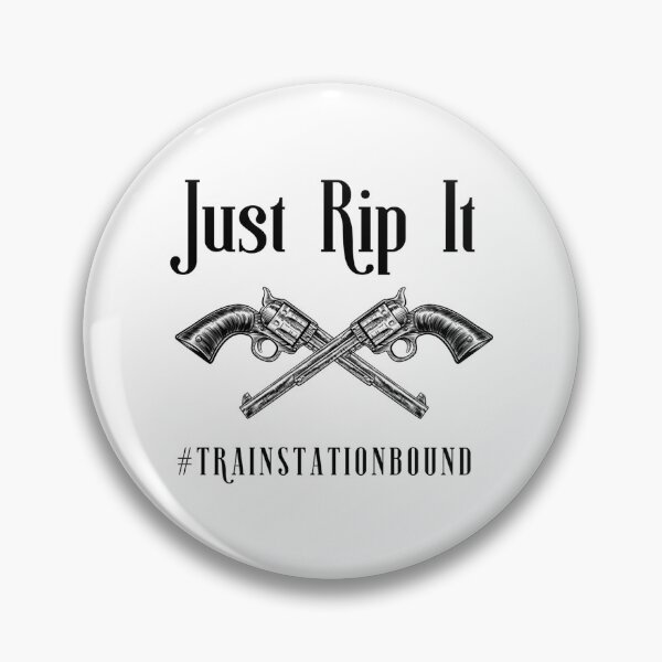 Item preview, Just Rip It Train Station Bound Yellowstone  Funny gift idea  designed and sold by GORDONLLC.