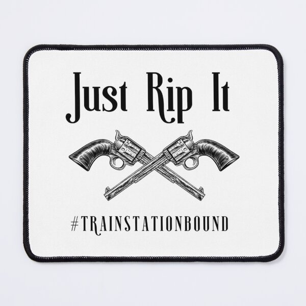 Item preview, Just Rip It Train Station Bound Yellowstone  Funny gift idea  designed and sold by GORDONLLC.