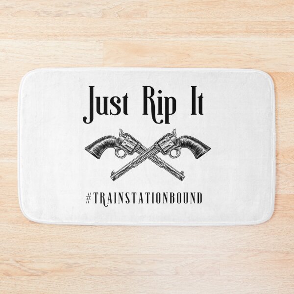 Item preview, Just Rip It Train Station Bound Yellowstone  Funny gift idea  designed and sold by GORDONLLC.
