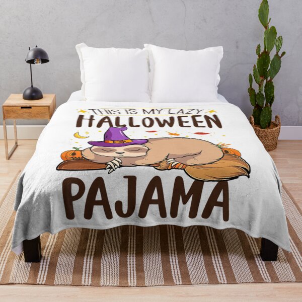 Item preview, This Is My Lazy Halloween Pajama Funny Sloth Sleeping Premium designed and sold by GerdaShop.