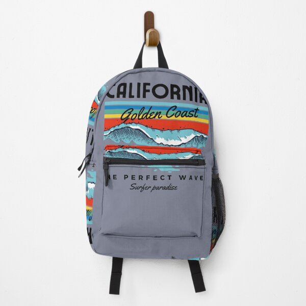 Item preview, Colourful California Beach Retro designed and sold by Ilyaslah.