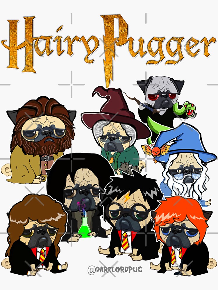 Hairy Pugger by darklordpug