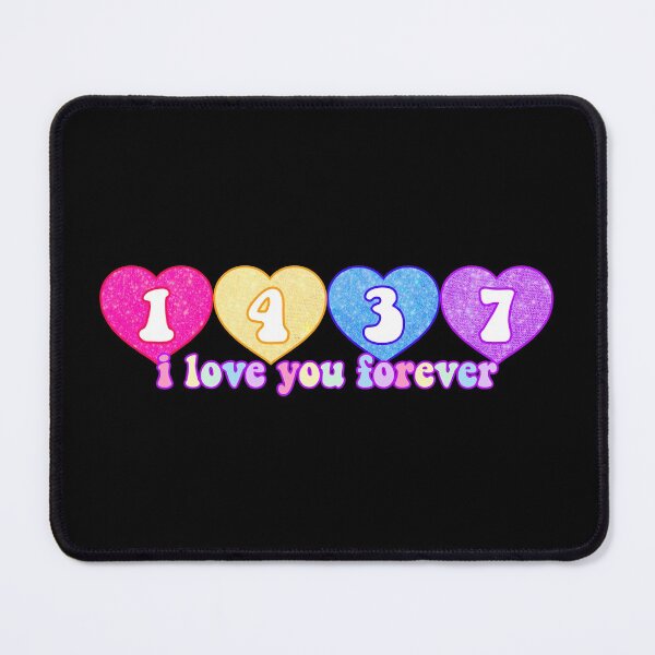 Item preview, 1437 I Love You Forever designed and sold by starbeelight ☆.