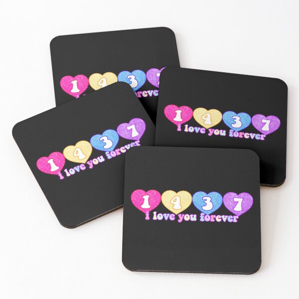 Item preview, 1437 I Love You Forever designed and sold by starbeelight ☆.