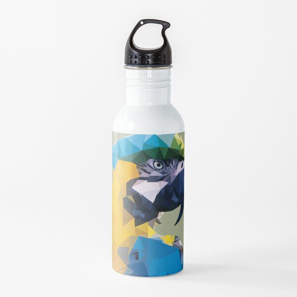 Beauty bird is the Parrot gift Water Bottle