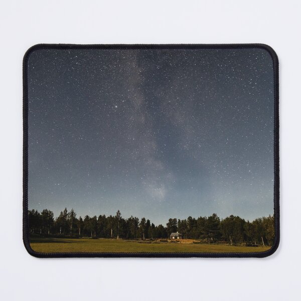 Item preview, Milkyway and moonlit landscape - Space - Beutiful. designed and sold by RolandWidin.
