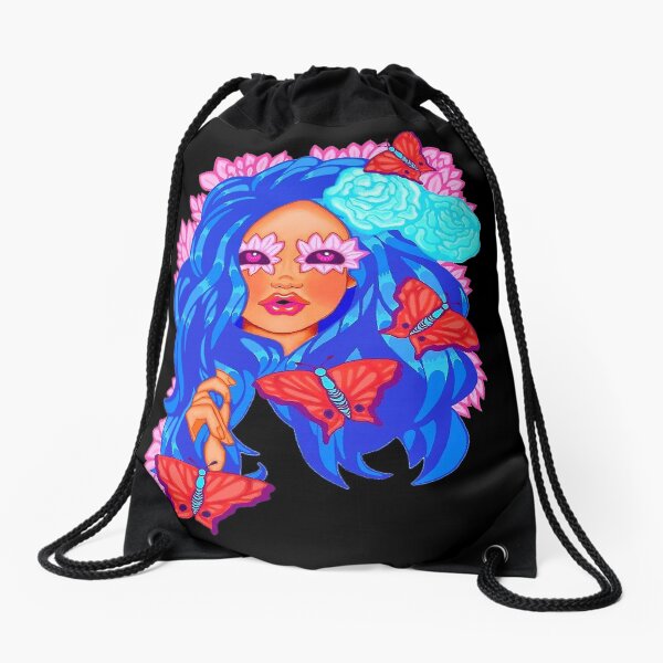 Flora Drawstring Bag
