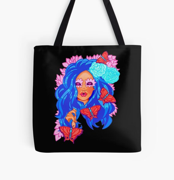 Flora All Over Print Tote Bag