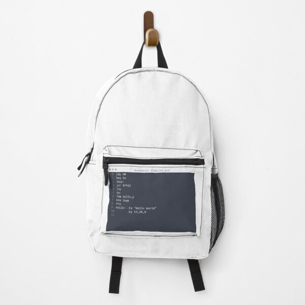 Item preview, . Assembler 6502c64 language Hello World program sample in editor window designed and sold by IuriiVlasenko.