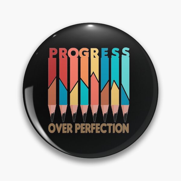 Item preview, Motivational Progress Over Perfection back to School Teacher, Student Motivational, Teachers Job Inspiration designed and sold by HananDesign13.