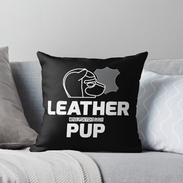 Item preview, Nerdy Doggo Leather Pup designed and sold by NerdyDoggo.