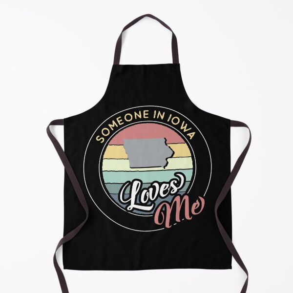Item preview, Someone in Iowa Loves Me Vintage Sunset State Map designed and sold by jutulen.