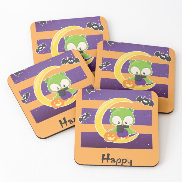 Item preview, Happy owl-oween moon owl designed and sold by Kidzz.
