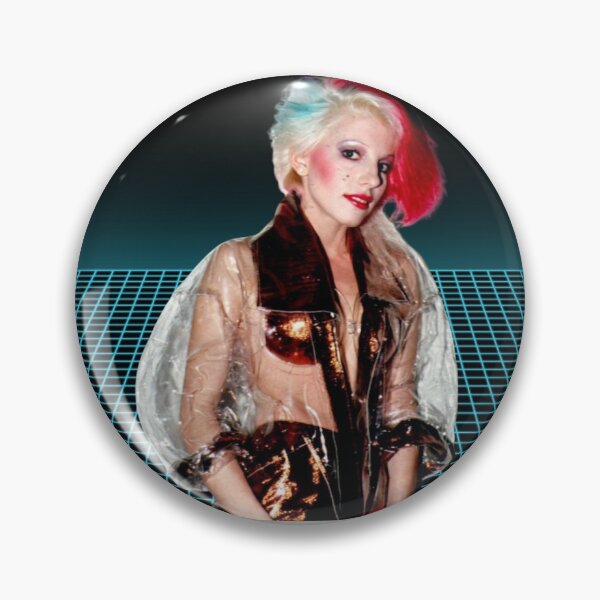 Item preview, Dale Bozzio Missing Persons on Retro Screen designed and sold by Taleahsdesigns.