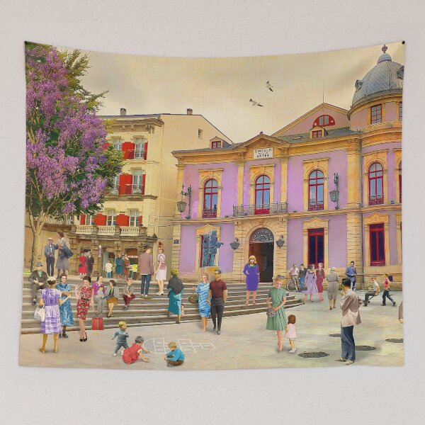 Item preview,  Mid-afternoon in Lugo (Spain) 1969 designed and sold by PrivateVices.
