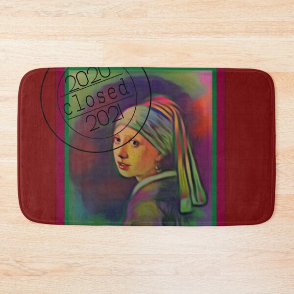 Item preview, Art in Lockdown - Van Meer The Girl with the Pearl Earring - Photo design designed and sold by kikidu21.