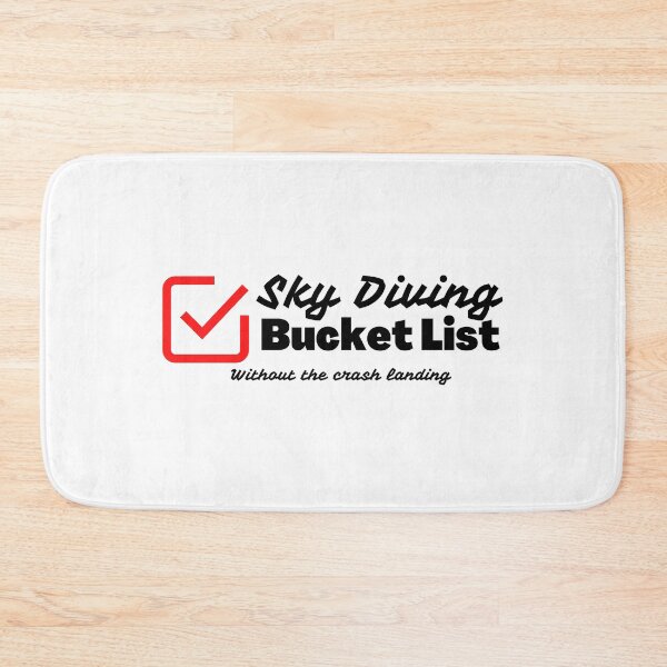 Item preview, Sky Diving Bucket List designed and sold by Harvey Bell.