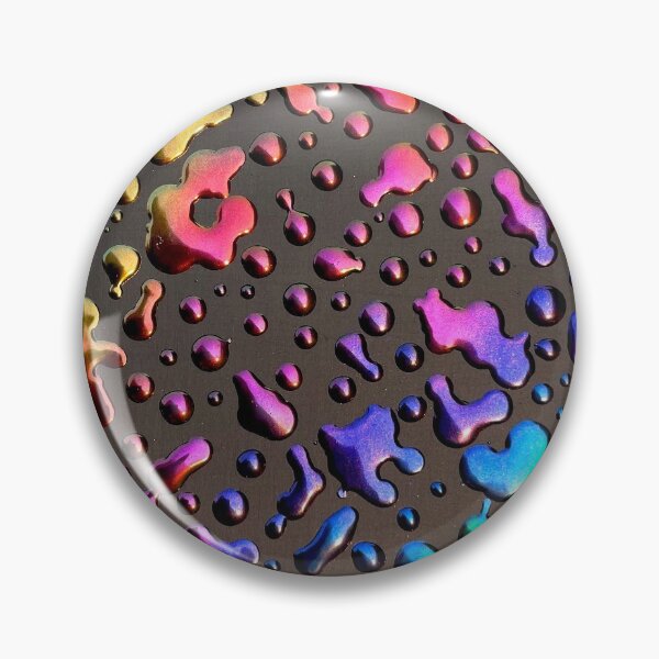 Item preview, Oil Slick Raindrops designed and sold by uggoff.