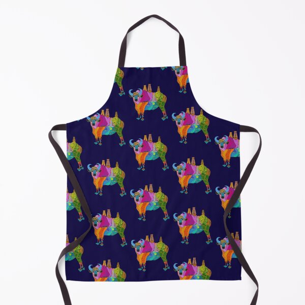 Item preview, Trippy Bison Mushroom Pattern: Nature Friendly Mushroom Visions designed and sold by Sampda Mago.