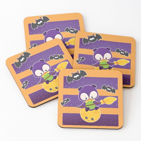 Item preview, Happy owl-oween owl on moon designed and sold by Kidzz.