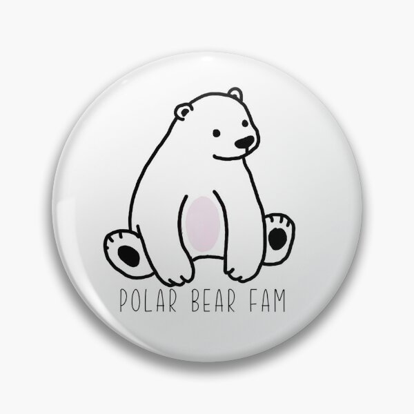 Item preview, Polar Bear Fam Sitting Bear  designed and sold by olivialaprise.