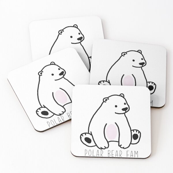 Item preview, Polar Bear Fam Sitting Bear  designed and sold by olivialaprise.