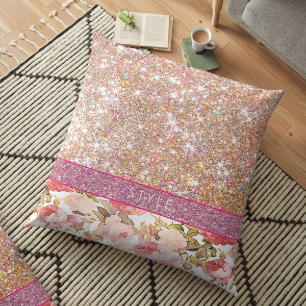 PINK FASHION STYLE Floor Pillow