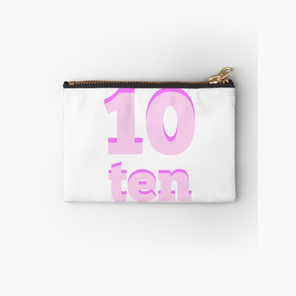 Item preview, Baby learns English - number ten pink designed and sold by jshek8188.