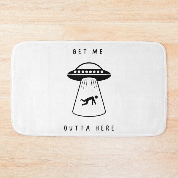Item preview, Get Me Outta Here Alien Abduction Funny Design designed and sold by simpleDesignerr.