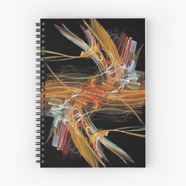 Item preview, Orange Dash, abstract fractal art designed and sold by cofiant.