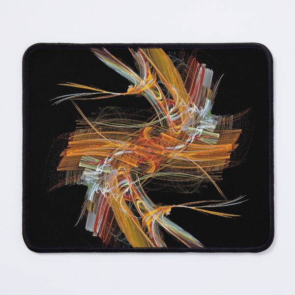 Item preview, Orange Dash, abstract fractal art designed and sold by cofiant.